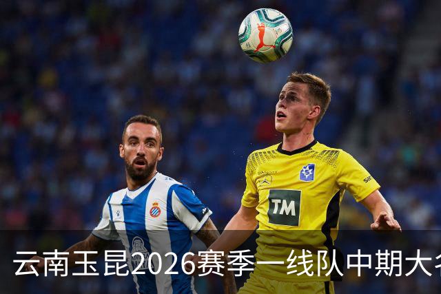 云南玉昆2026赛季一线队中期大名单来啦