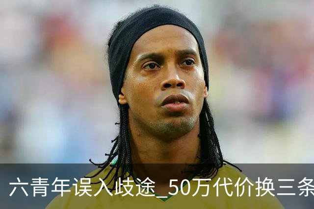六青年误入歧途 50万代价换三条生命